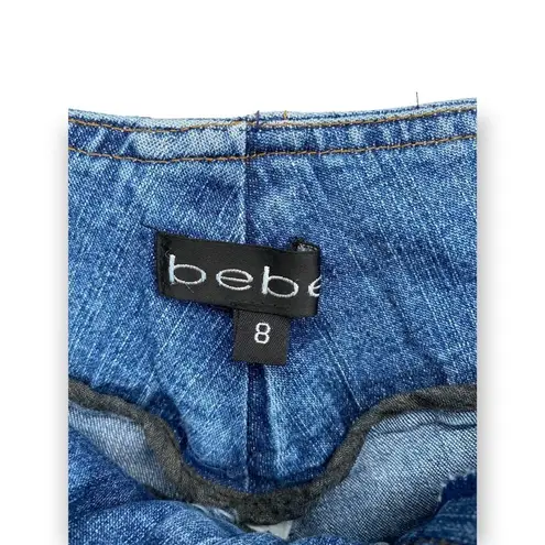 Bebe Vintage  Y2K Flared Boot Cut Side Seam Jeans