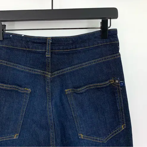 Pilcro The Split Straight Jeans Dark Wash 28