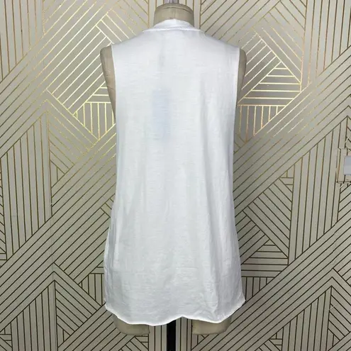 P.E Nation Base Load Tank Top in White Size Small *Flawed