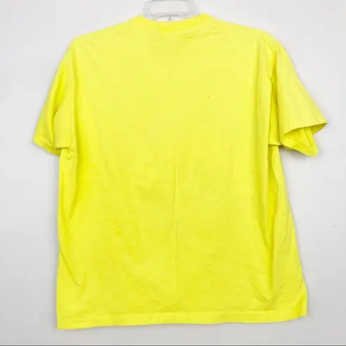 Vintage Tweety Bird Single Stitch Six Flags 90s Yellow T Shirt Sz L/XL Size L