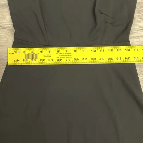 Floerns NWT Black Short Flutter Sleeve Above the Knee Pullover Dress Size Small