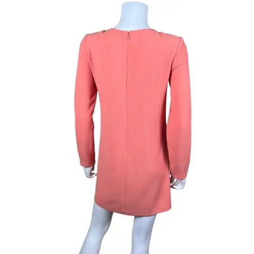 Forever 21  Gold Spike Neckline Crepe Boxy Mini Dress