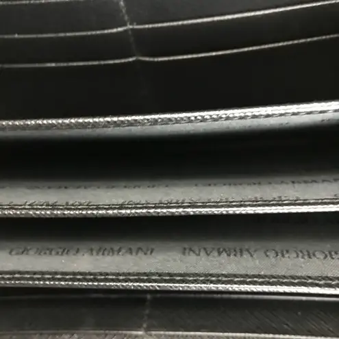 Giorgio Armani Ladies Italian Made Large Wallet/Clutch EUC