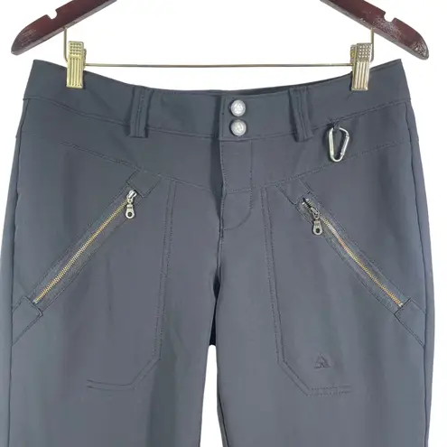 Ascend Women's Hiking Pants Size 8 Black Outdoor Trekking Climbing Stretch Pants