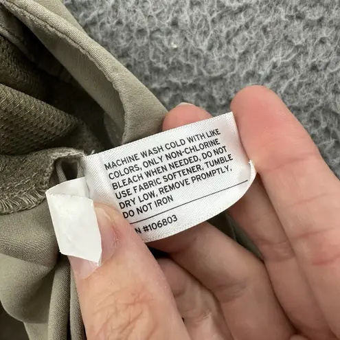 Duluth Trading Co Dry On The Fly Shorts 10" Cargo Khaki Beige Casual Women's 18 Tan