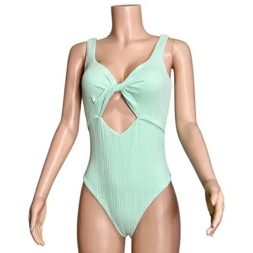 Beach Riot Tyler One Piece Swim, Creme De Knit, Large