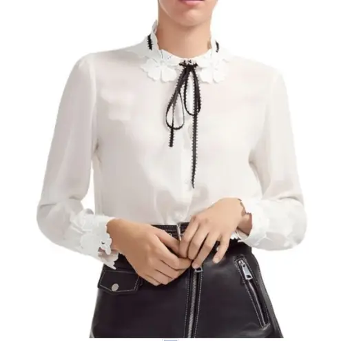 Maje Off White Blouse
1 (XS/S)