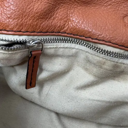 Chloé Chloe Paddington Brown Leather Satchel Bag with Padlock