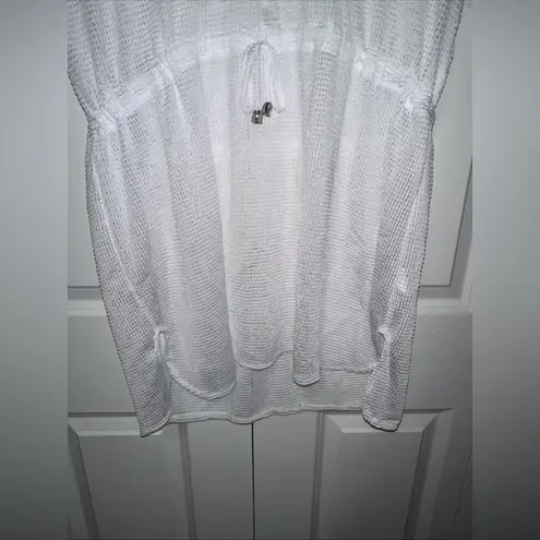 Shoreline Shore Life Lightweight Short Sleeve Swimsuit Cover Up M NWT