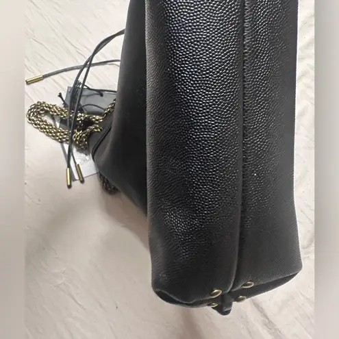 Jerome Dreyfuss NWT Gary Fringe Bucket Bag black leather purse