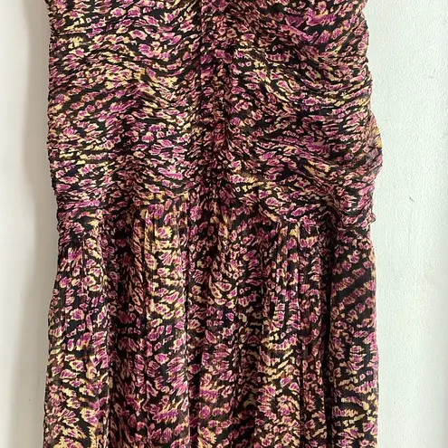 Ulla Johnson Rosaria Midi Dress Pomegranate