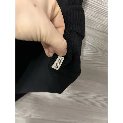 St. John Basics Black Knit Sweater Top Tank Size Medium M