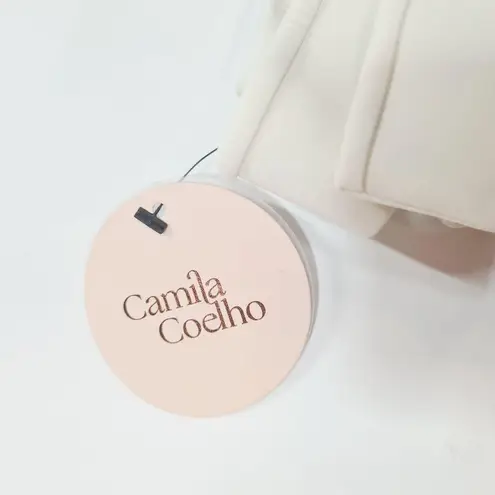 Camila Coelho Catarina High Waist Bottom in Creme