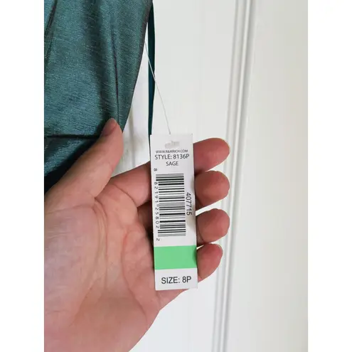 R & M Richards NWT Bombshell Evening Dress Gown 8P Mermaid Formal Prom Dress Green - Image 7