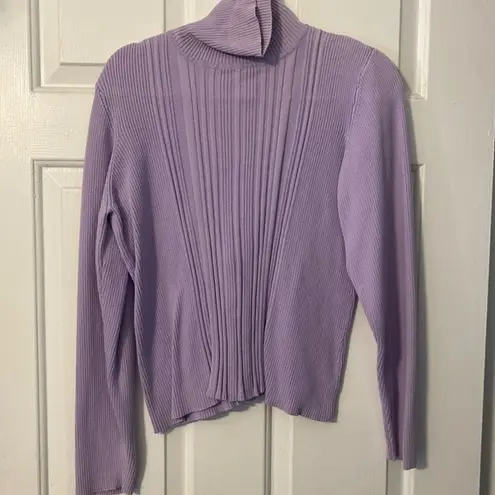 Rafaella Ladies Lavender turtleneck XL