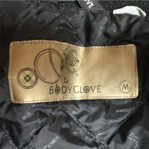 Body Glove Vintage Waterproof Cream & Orange Ski Jacket Size M Outdoors Skiing