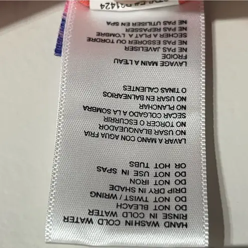 Coco Rave Women’s Pink Polka Dot Bikini Set Size Medium/Large Top Large Bottoms