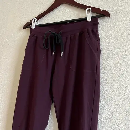 Zyia Women’s Workout Unwind Jogger Size XS in Plum