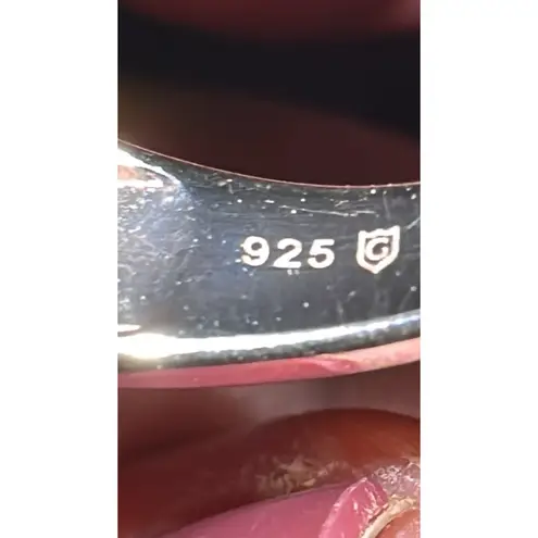 Sterling Silver Chrome Diopside Ring Size 7