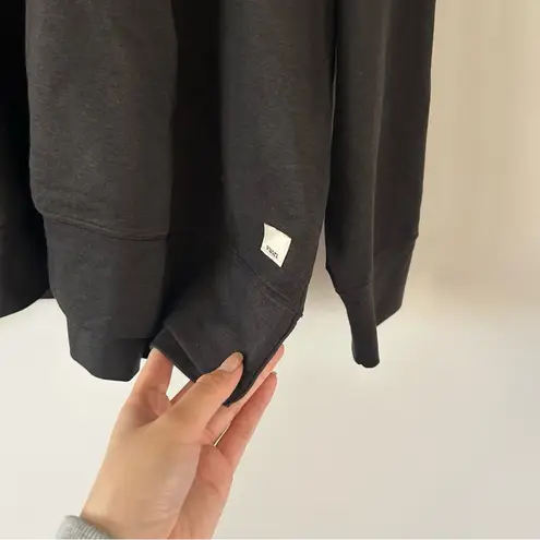 Vuori Halo Essential Black Heather Hoodie Size XL