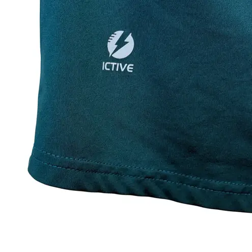 Ictive Teal Athletic Tank Top Racerback Workout Gym Sleeveless