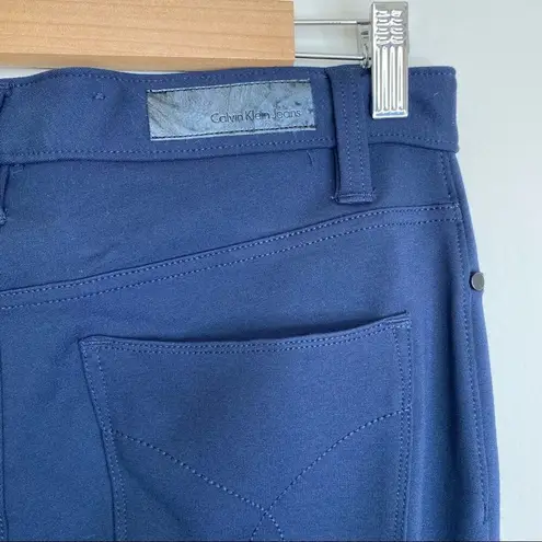 Calvin Klein Jeans  blue stretch skinny pants size 6