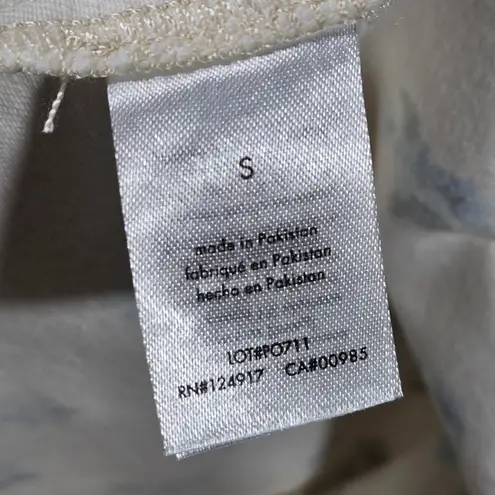 We Wore What Cut Out Skirt in Ivory Watercolor Ditsy S NWT