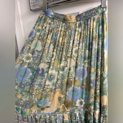 Spell & The Gypsy Collective Spell free people exclusive turquoise amethyst skirt