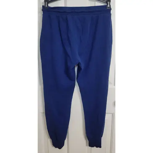 The Simpsons Jogger Sweatpants Women's M Pockets Drawstring Graphic Blue White Size M