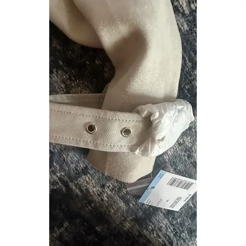 simply styled Faux Suede Coat & Fur Collar (removable) Women’s XL NEW by Sears