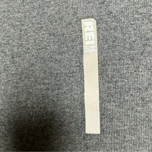 Rei Co-op 1/4 Zip Lightweight Base Layer Grey Black Medium