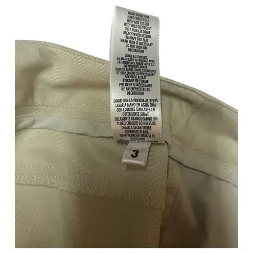 VTG Casual Corner Capri Pants Womens 10 Beaded Wide Leg Dead Stock Boho Tan Brown