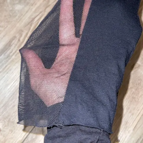 STUDIO B3 Womens Elastic Waist Mesh Panel Salloy Pull