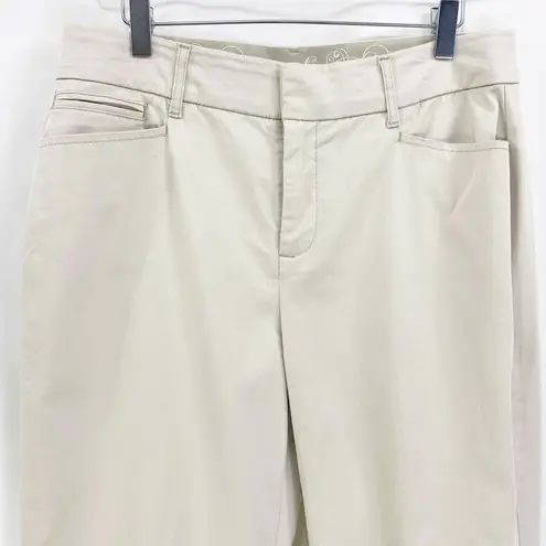 JM Collection Beige Khaki Dress Pant Trouser Slacks