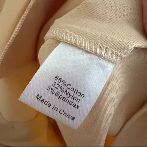 Tuckernuck Tan Stone Blake Long Sleeve Button Down Minimalist Mini Dress Size Sm - Image 10