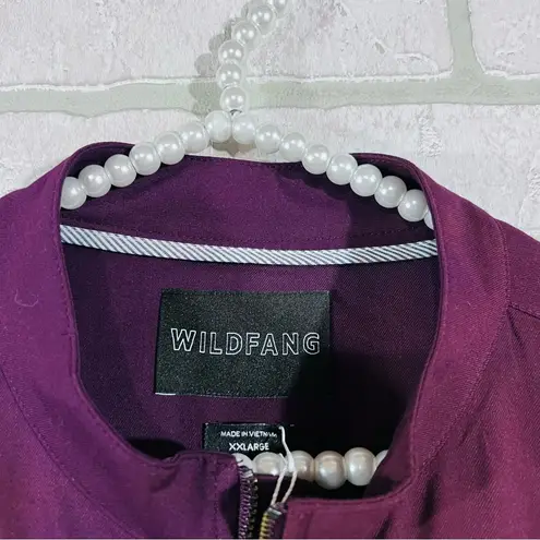 Wildfang NWT Empower Eggplant Purple Sleeveless Jumpsuit Size XXL