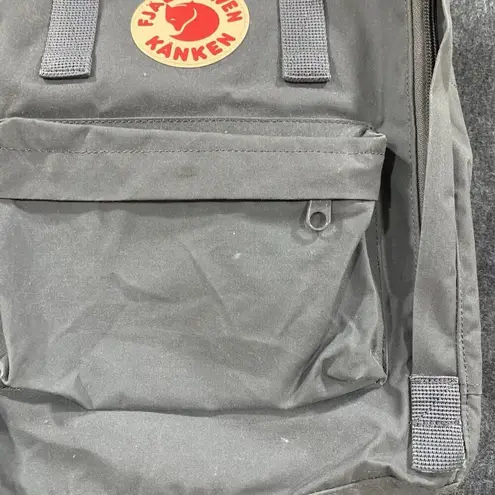 Fjällräven Fjallraven Kanken Backpack grey laptop school bag purse EUC