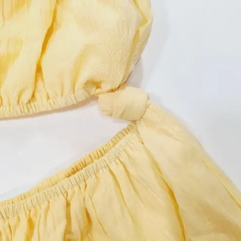Lovers + Friends  Tommy Romper in Lemon Yellow Large