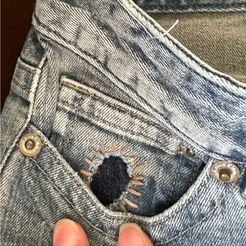 Calvin Klein Choice Jeans With Detailed Sequence Thread & Patches