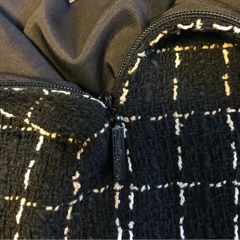 Karl Lagerfeld Paris Boucle Pencil Skirt 8 Academia Career Tweed Holiday New