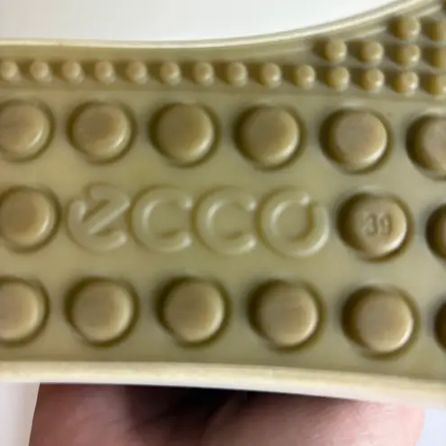 Ecco Soft 7 Black Leather Lace Up Sneakers Women's Size 39