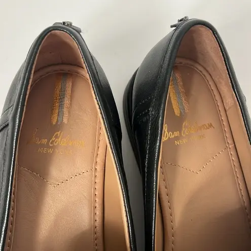 Sam Edelman  Womens Colin Loafer Black Leather Like New Size 7 🗝️