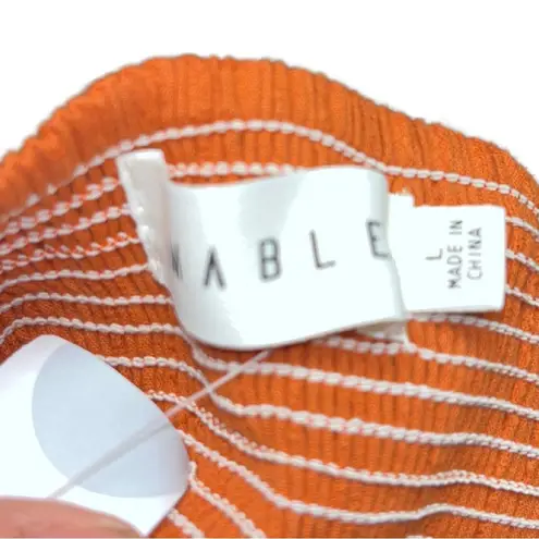 Mabel MABLE OAKLEIGH PUFF SLEEVE MINI DRESS SZ LARGE