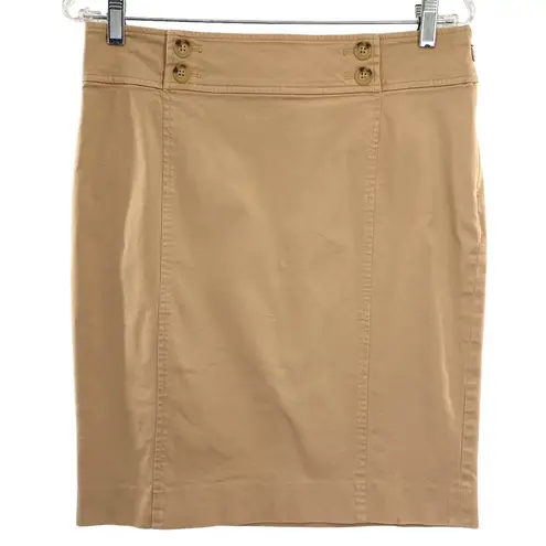 Ralph Lauren Lauren  Khaki Pencil Skirt