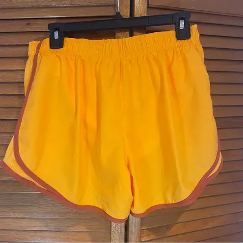 Nike  Women’s Dri-Fit Lined Orange Tempo Athletic Shorts Sz M NWT