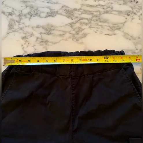 Quince NWOT Women Organic Cotton Straight Wide Leg Pants - Black Sz 6