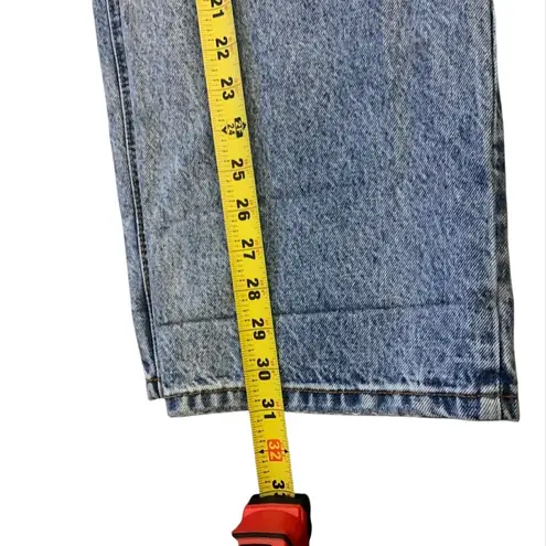 Revice Denim  Light Wash Distressed High Rise Straight Leg Jeans Size 30