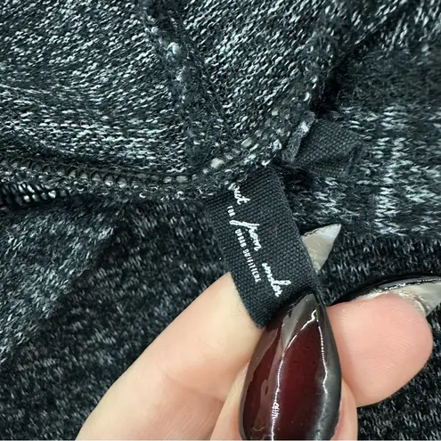 Urban Outfitters  Oversized Pullover Thin Hoodie Womens Small Petite Dark Grey