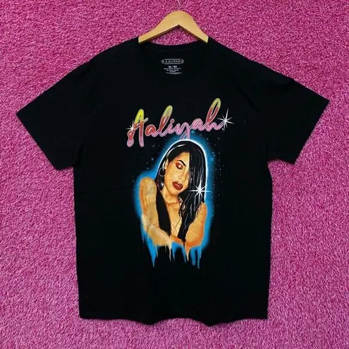Aaliyah Airbrush Queen of Urban Pop Self-titled Album Tee XL