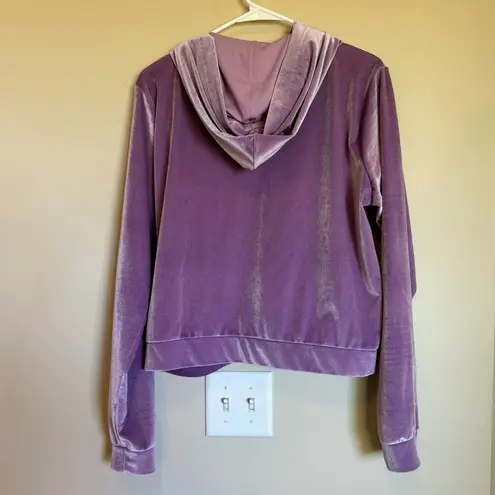 Fabletics  Donna‎ Velour Hoodie bright lilac large